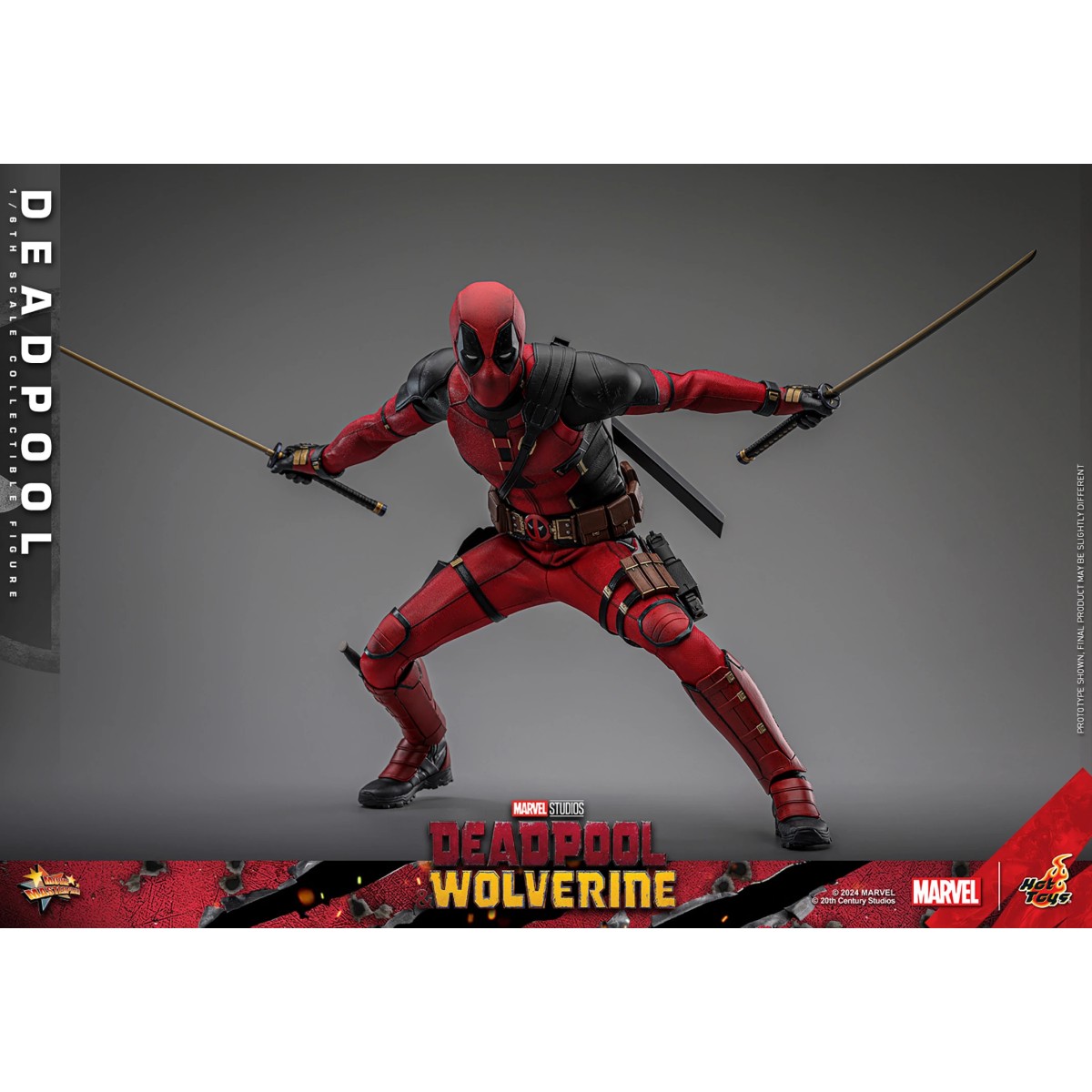 Hot Toys Marvel Deadpool & Wolverine - Deadpool Sammleredition MMS 1/6 