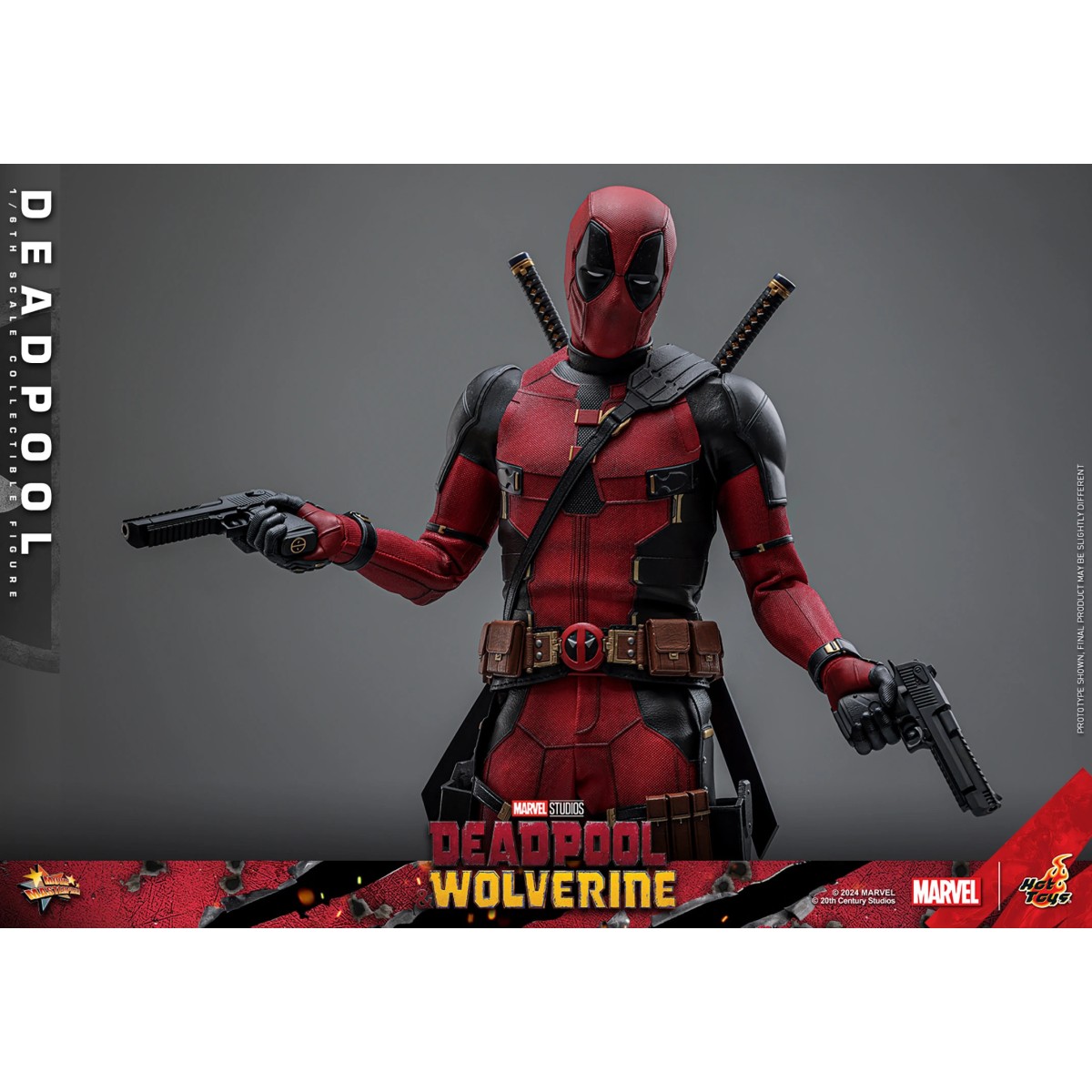 Hot Toys Marvel Deadpool & Wolverine - Deadpool Sammleredition MMS 1/6 