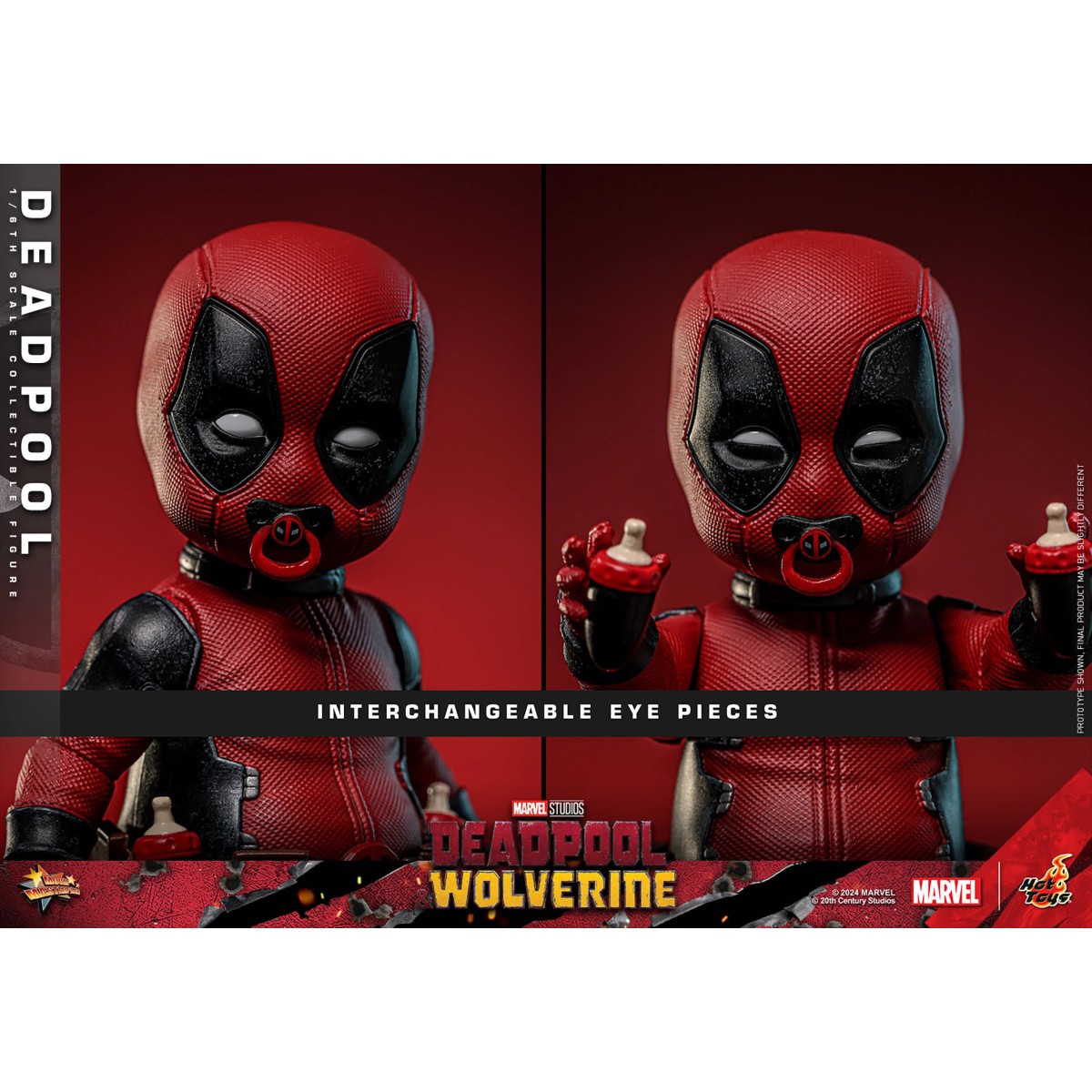 Hot Toys Marvel Deadpool & Wolverine - Deadpool Sammleredition MMS 1/6 