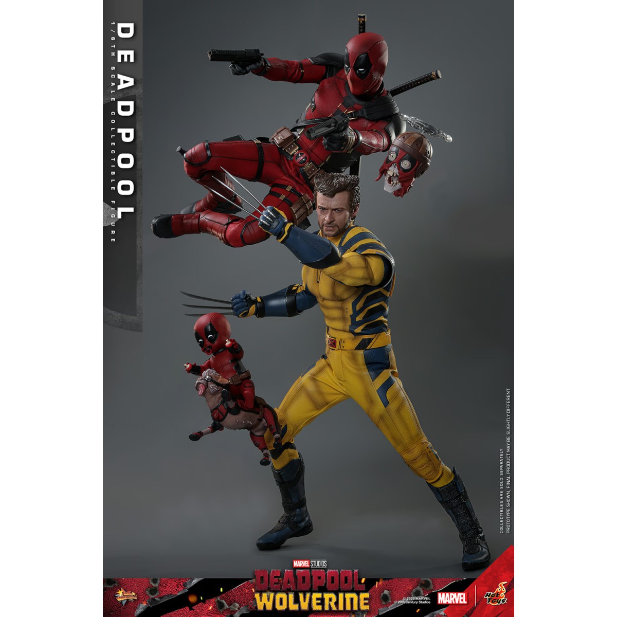 Hot Toys Marvel Deadpool & Wolverine - Deadpool Sammleredition MMS 1/6 