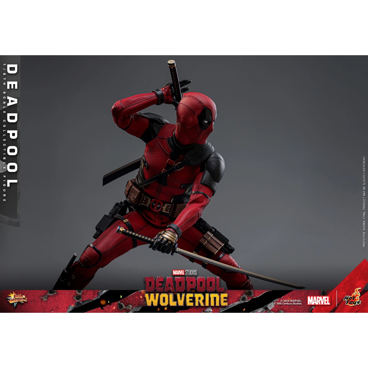 Hot Toys Marvel Deadpool & Wolverine - Deadpool Sammleredition MMS 1/6 