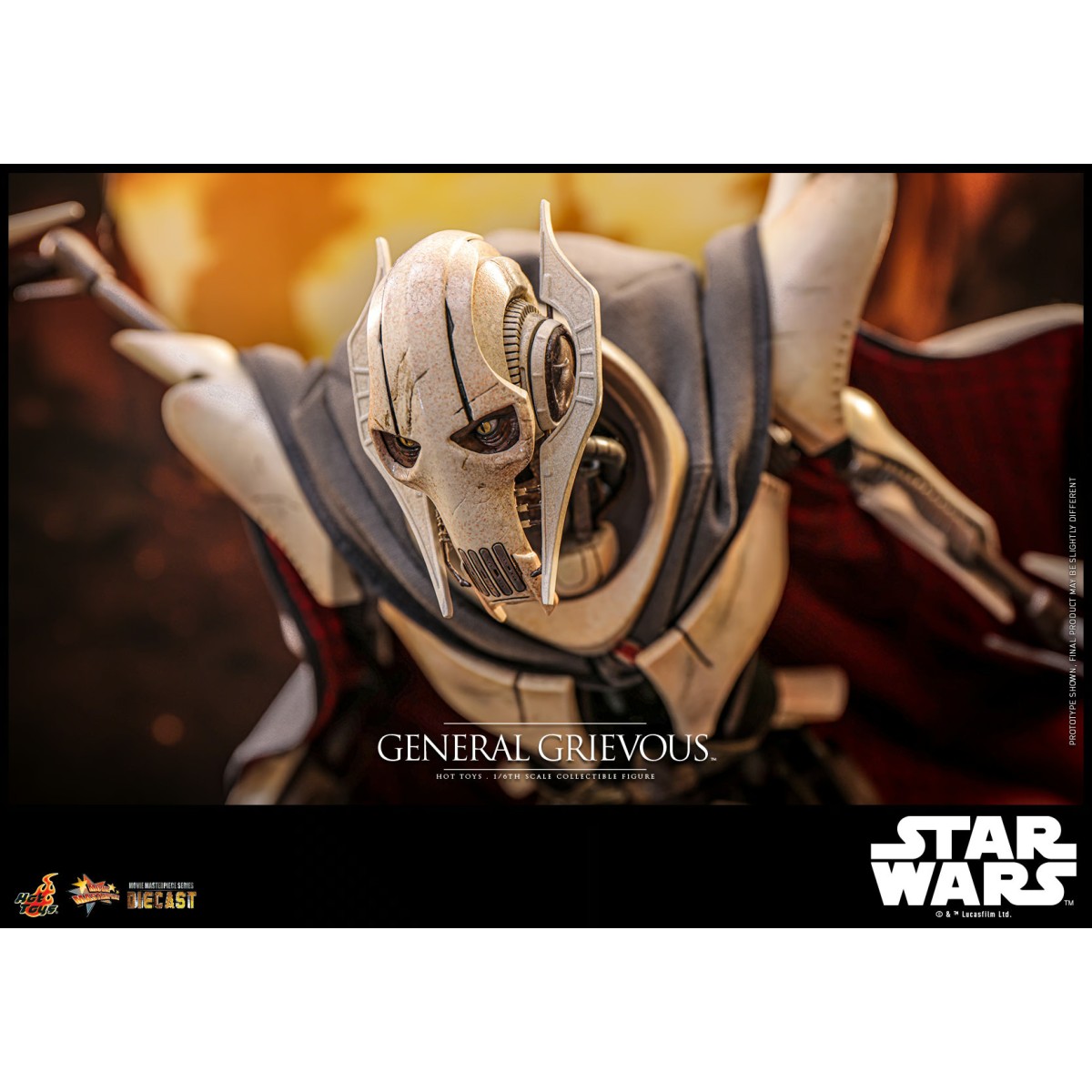 Hot Toys Star Wars - General Grievous Sammleredition die cast 1/6