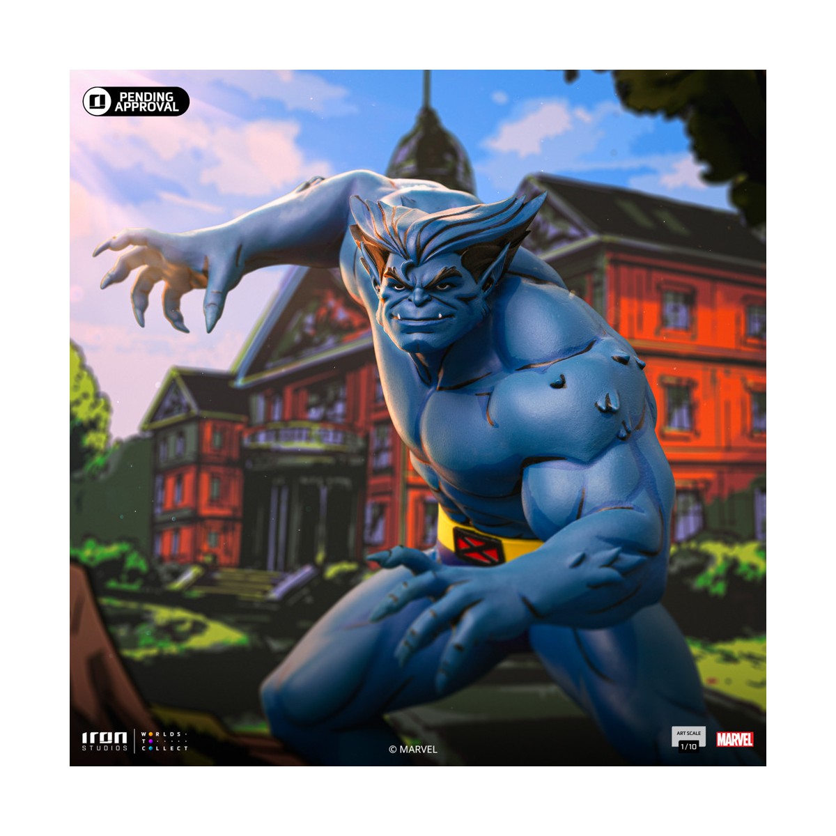 Iron Studios Marvel Comics - X-Men '97 Beast 1/10 BDS Art Scale
