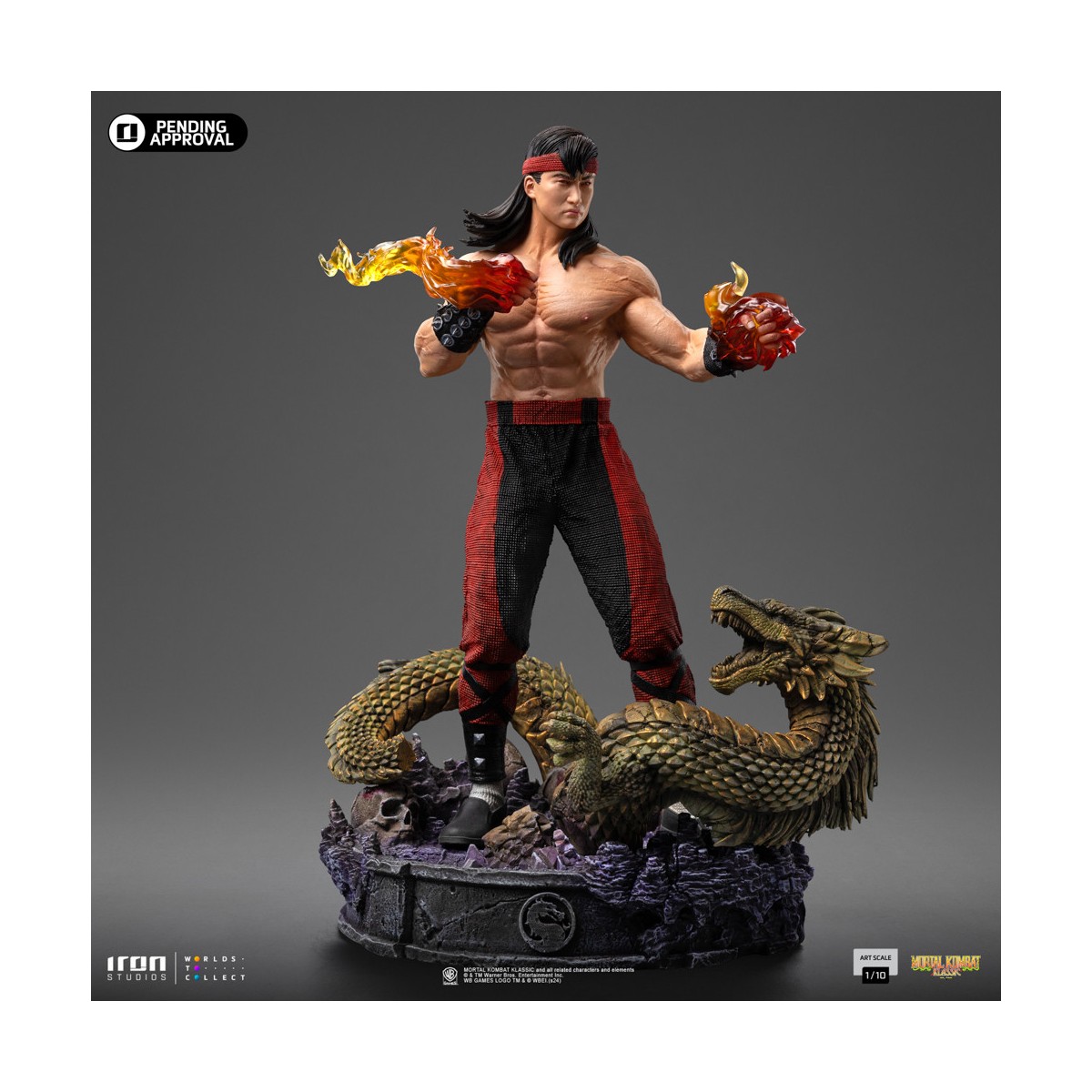 Iron Studios Mortal Kombat - LIU KANG 1/10 BDS Art Scale