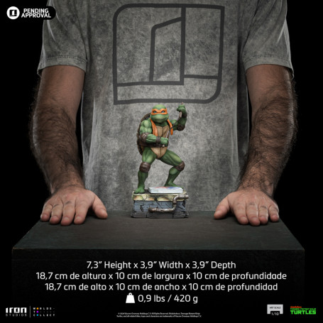 Iron Studios - TMNT Movie - MICHELANGELO BDS Art Scale 1/10 - Teenage Mutant Ninja Turtles