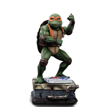 Iron Studios - TMNT Movie - MICHELANGELO BDS Art Scale 1/10 - Teenage Mutant Ninja Turtles