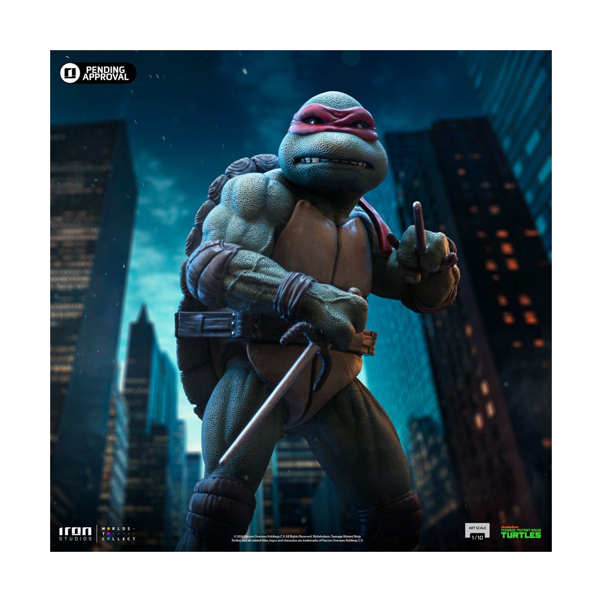 Iron Studios - TMNT Movie - RAPHAEL BDS Art Scale 1/10 - Teenage Mutant Ninja Turtles