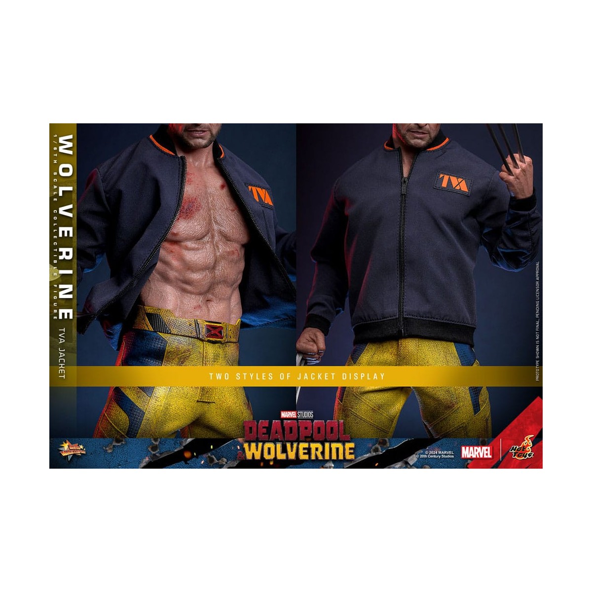 Hot Toys Marvel Deadpool & Wolverine - Wolverine TVA Jacket Version MMS 1/6
