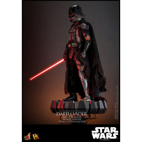 Hot toys Star Wars: Darth Vader Battle Damaged Deluxe Version MMS 1/6