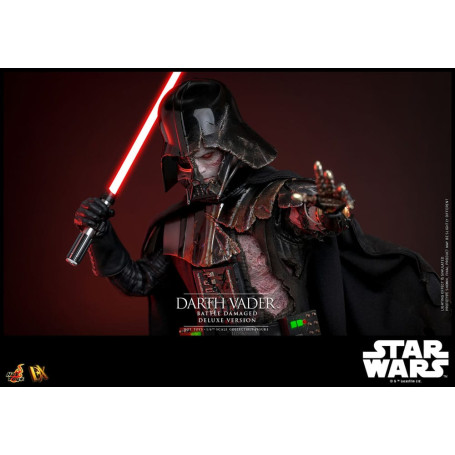 Hot toys Star Wars: Darth Vader Battle Damaged Deluxe Version MMS 1/6