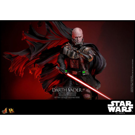 Hot toys Star Wars: Darth Vader Battle Damaged Deluxe Version MMS 1/6