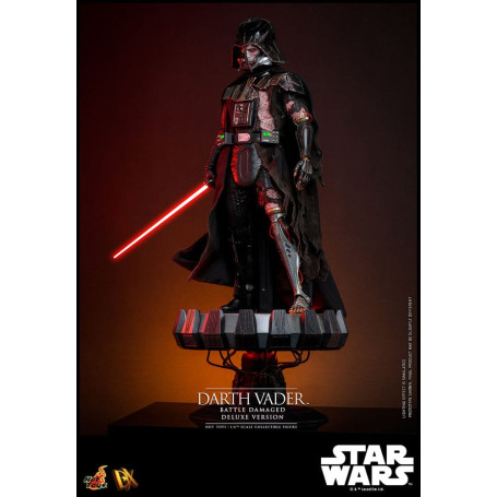Hot toys Star Wars: Darth Vader Battle Damaged Deluxe Version MMS 1/6
