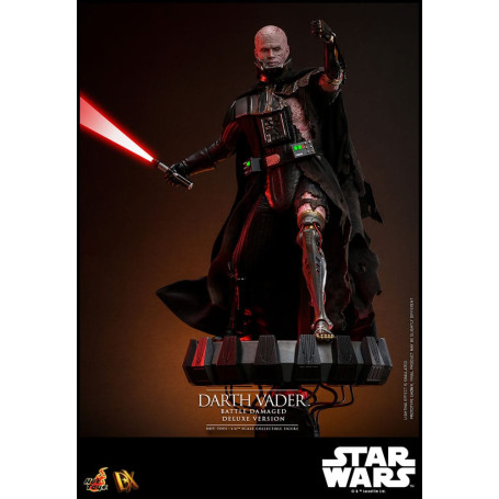 Hot toys Star Wars: Darth Vader Battle Damaged Deluxe Version MMS 1/6
