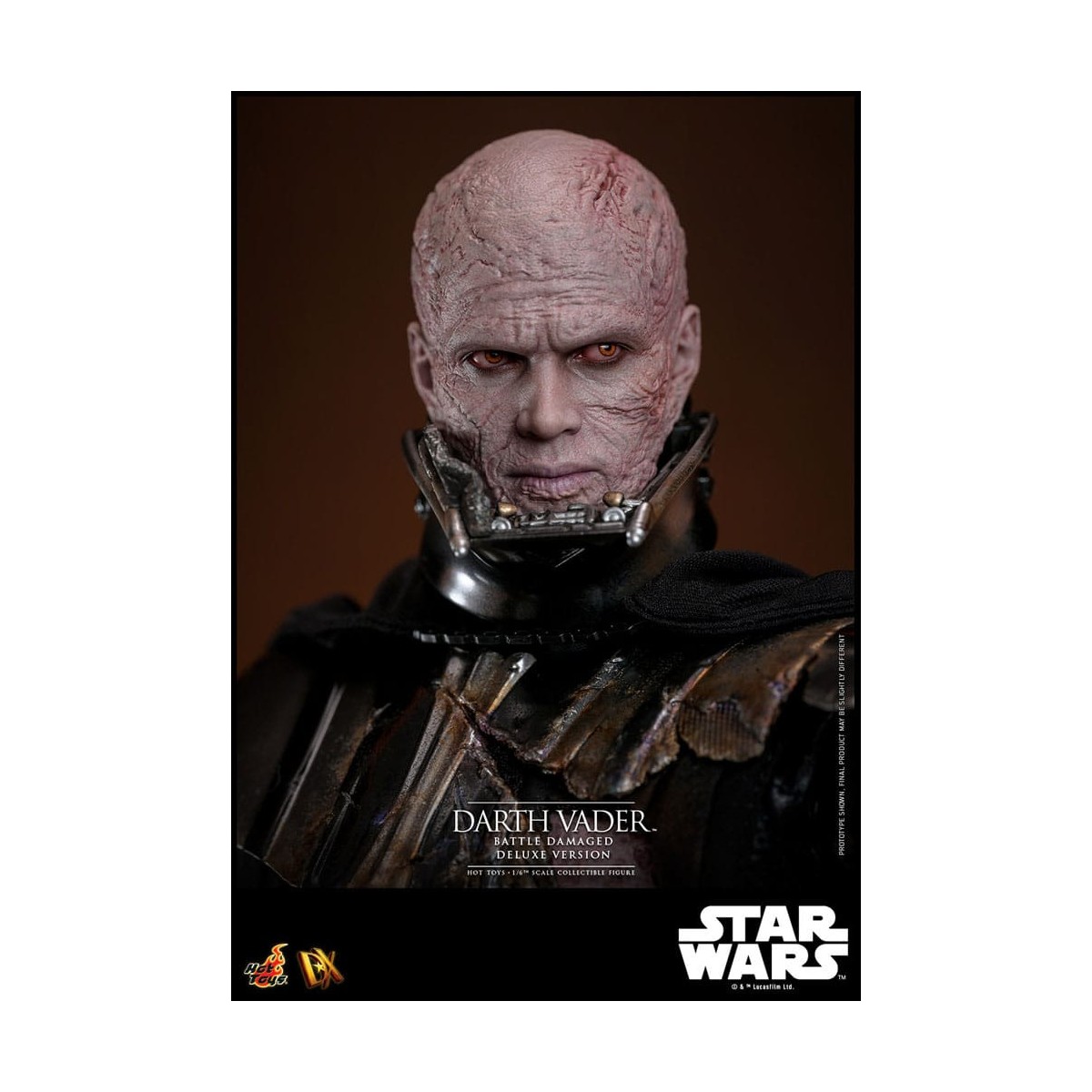 Hot toys Star Wars: Darth Vader Battle Damaged Deluxe Version MMS 1/6