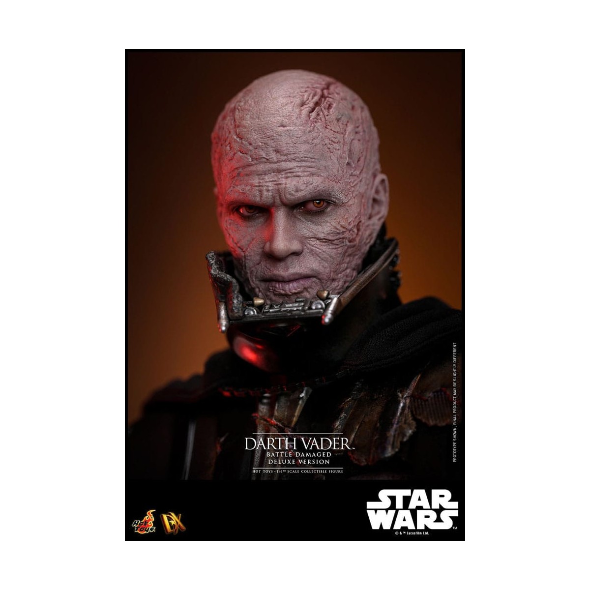 Hot toys Star Wars: Darth Vader Battle Damaged Deluxe Version MMS 1/6