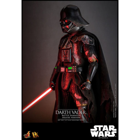 Hot toys Star Wars: Darth Vader Battle Damaged Deluxe Version MMS 1/6