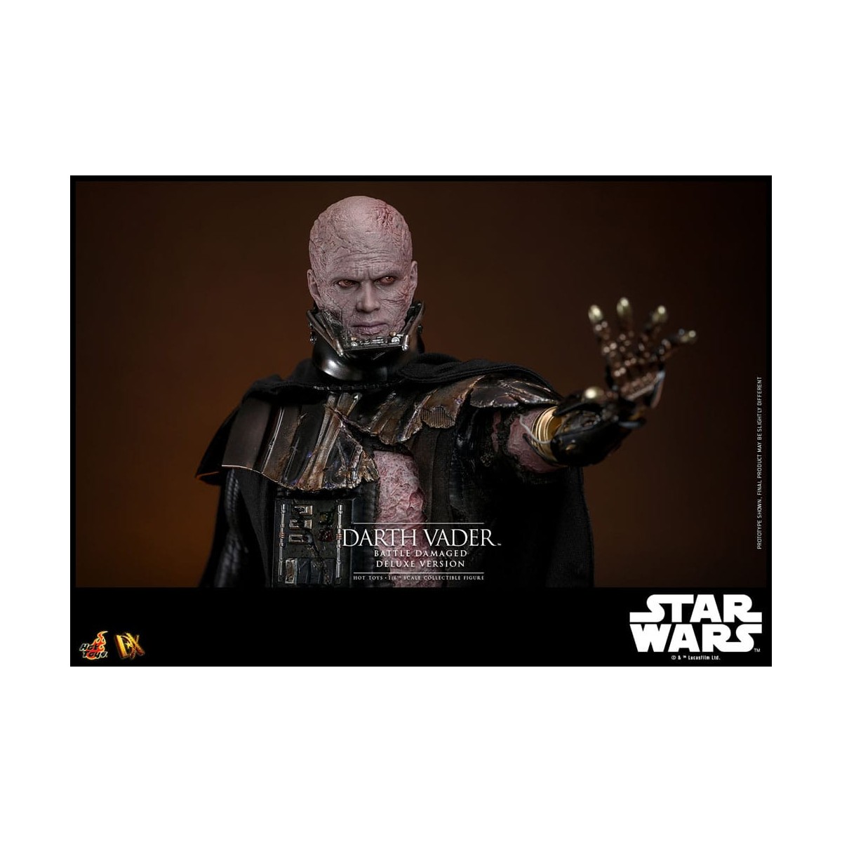 Hot toys Star Wars: Darth Vader Battle Damaged Deluxe Version MMS 1/6