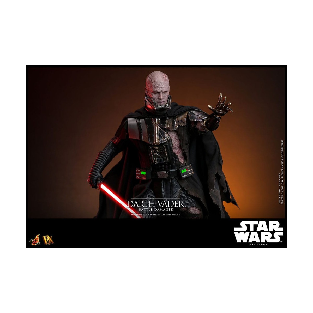Hot toys Star Wars: Darth Vader Battle Damaged MMS 1/6