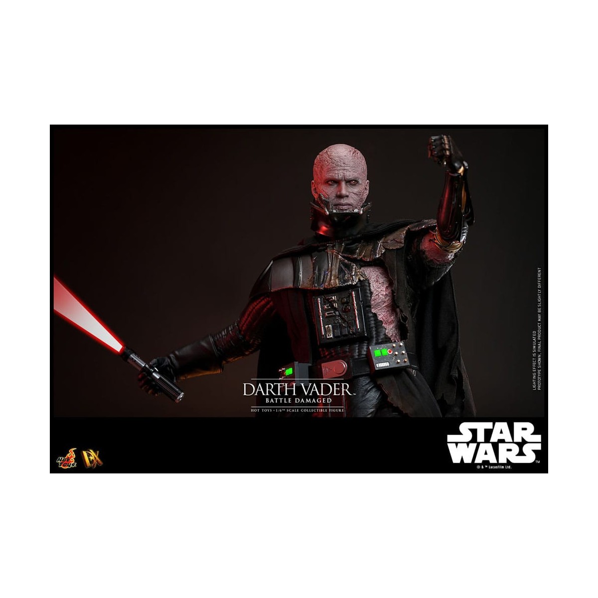 Hot toys Star Wars: Darth Vader Battle Damaged MMS 1/6