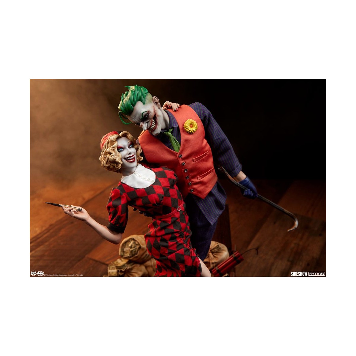 Sideshow DC Comics Mythos - The Joker and Harley Quinn: Lawless Love