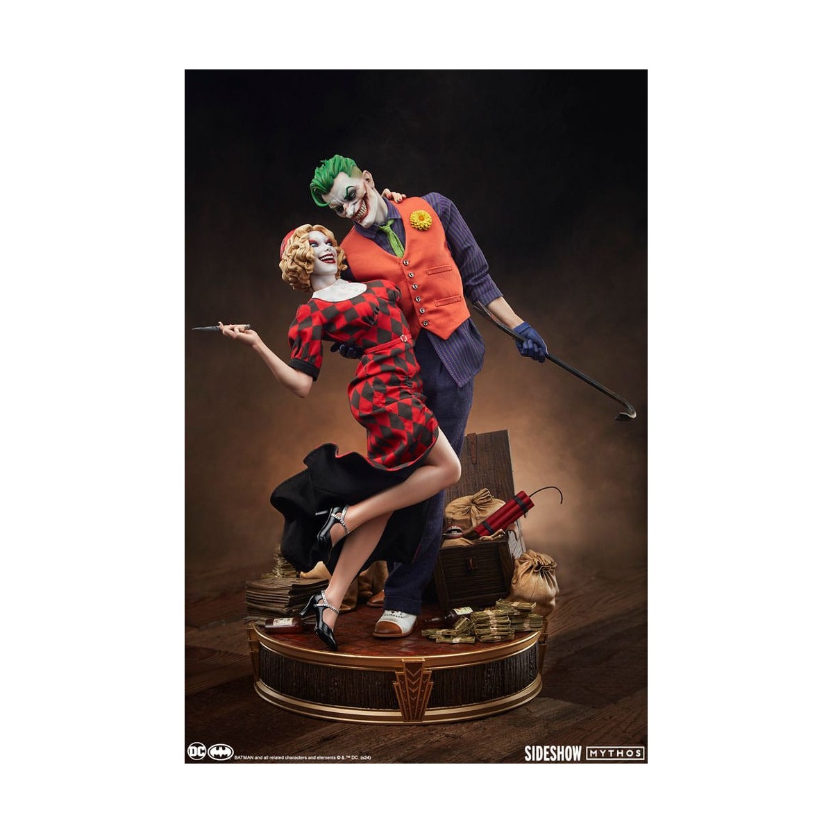 Sideshow DC Comics Mythos - The Joker and Harley Quinn: Lawless Love