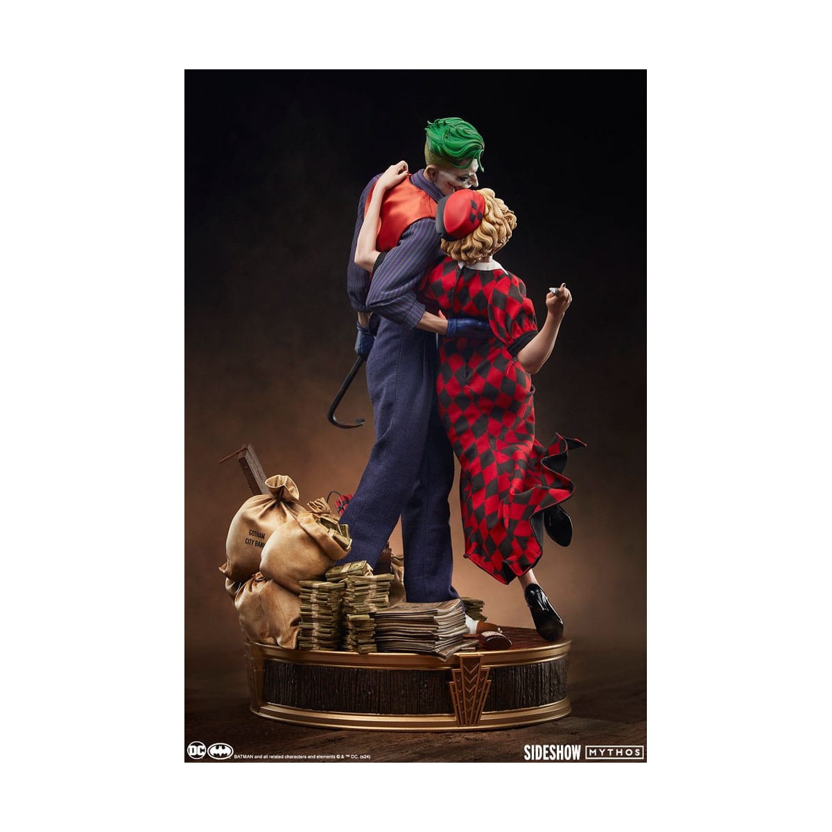 Sideshow DC Comics Mythos - The Joker and Harley Quinn: Lawless Love
