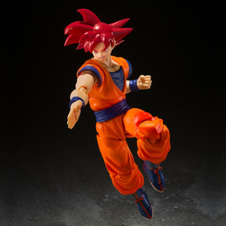 Tamashii Nations - DB Super - SUPER SAIYAN GOD SON GOKU - Saiyan God of Virtue - SHF SHFiguarts