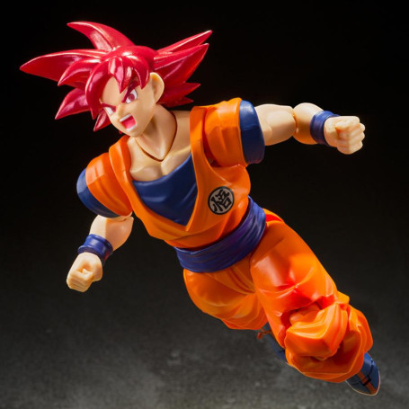 Tamashii Nations - DB Super - SUPER SAIYAN GOD SON GOKU - Saiyan God of Virtue - SHF SHFiguarts