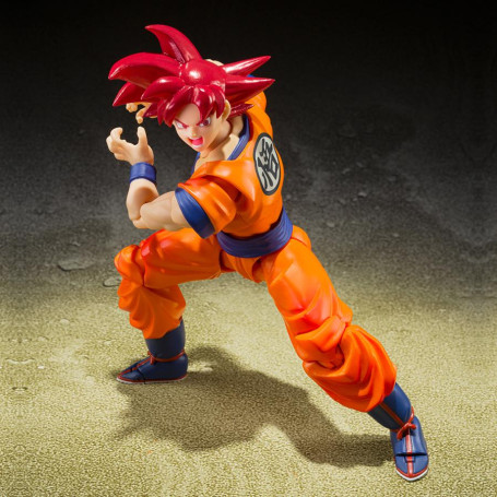 Tamashii Nations - DB Super - SUPER SAIYAN GOD SON GOKU - Saiyan God of Virtue - SHF SHFiguarts