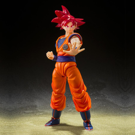 Tamashii Nations - DB Super - SUPER SAIYAN GOD SON GOKU - Saiyan God of Virtue - SHF SHFiguarts