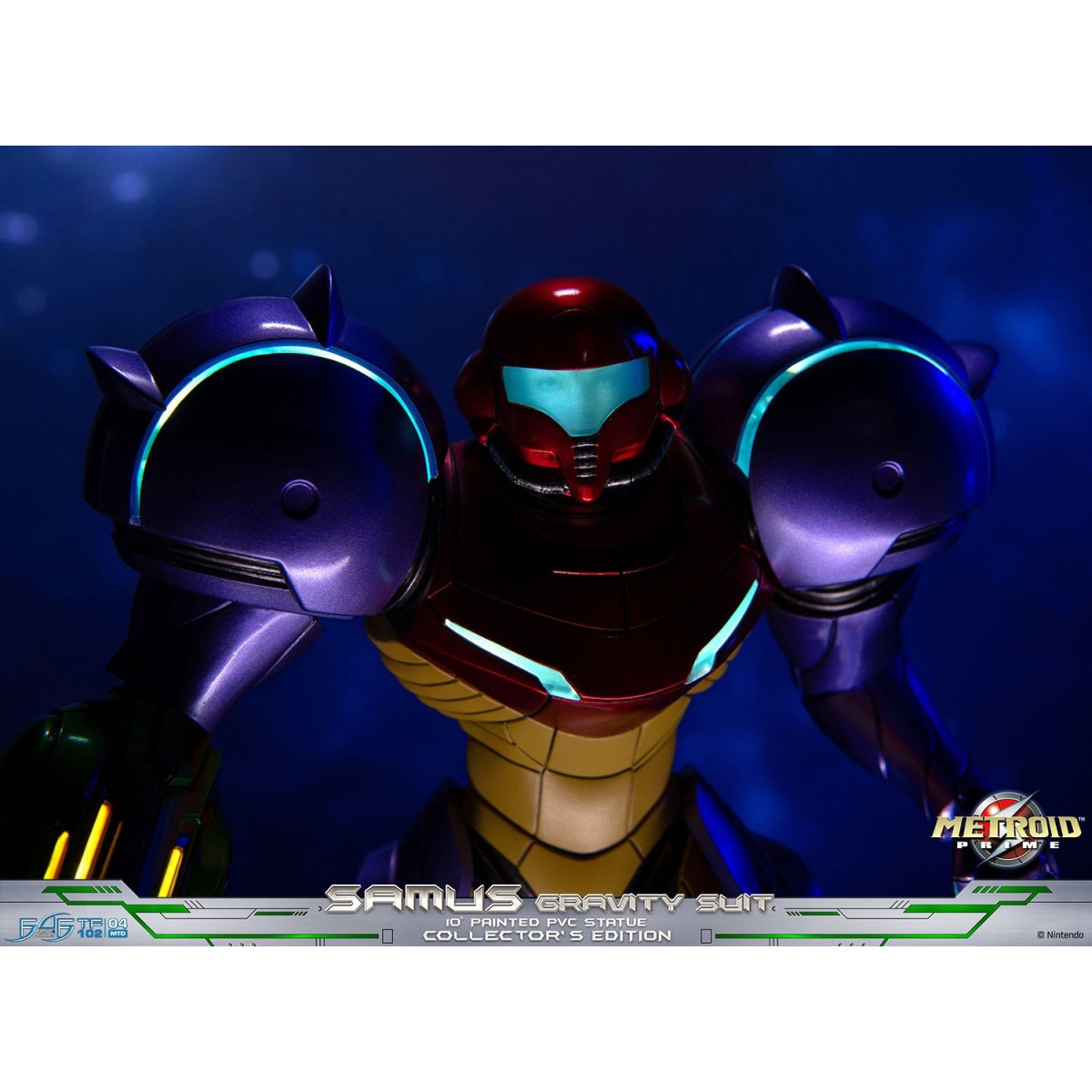 First 4 Figures - Metroid - SAMUS GRAVITY SUIT Collector's Edition PVC Statue