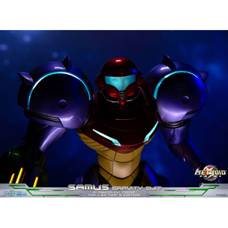 First 4 Figures - Metroid - SAMUS GRAVITY SUIT Collector's Edition PVC Statue