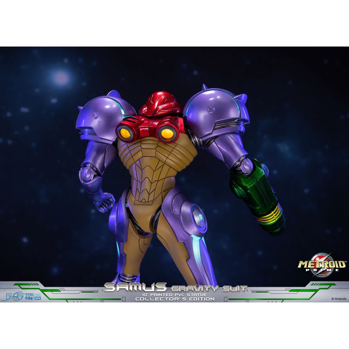 First 4 Figures - Metroid - SAMUS GRAVITY SUIT Collector's Edition PVC Statue