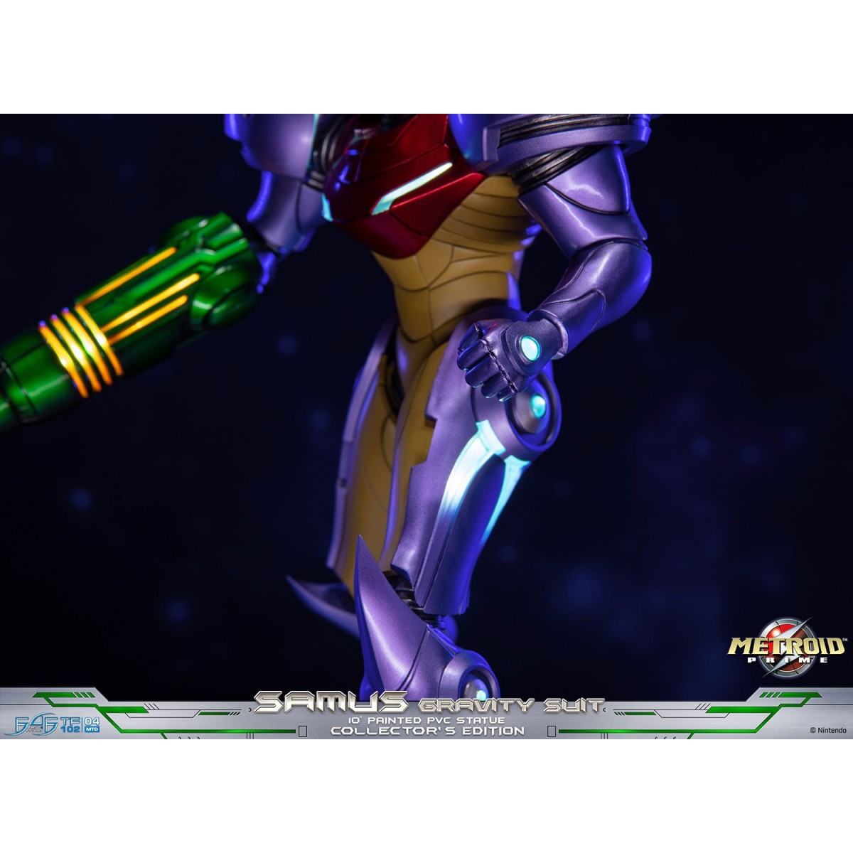 First 4 Figures - Metroid - SAMUS GRAVITY SUIT Collector's Edition PVC Statue