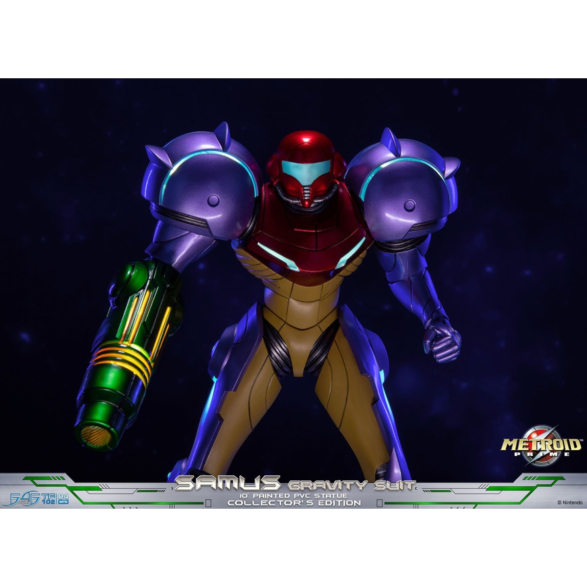 First 4 Figures - Metroid - SAMUS GRAVITY SUIT Collector's Edition PVC Statue