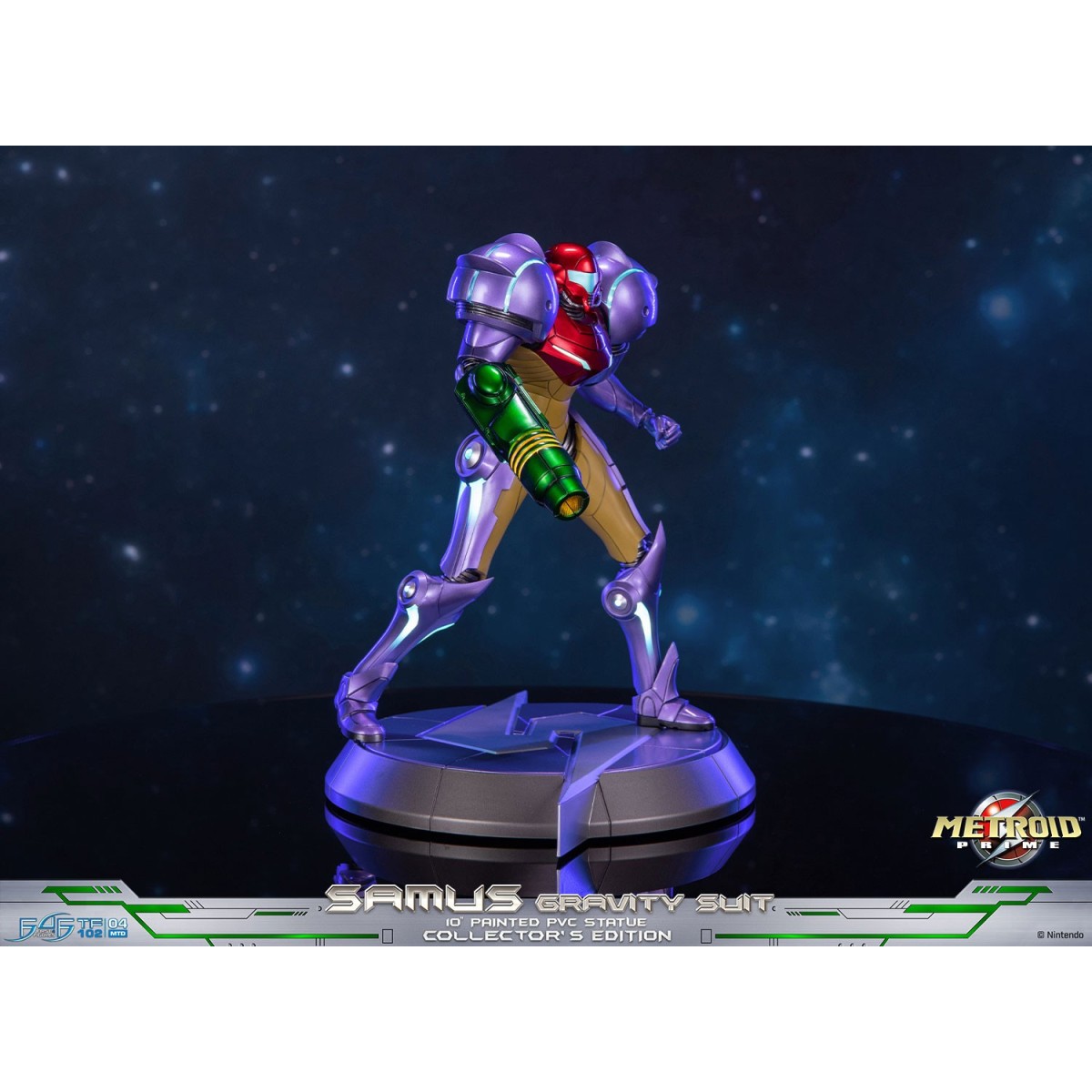 First 4 Figures - Metroid - SAMUS GRAVITY SUIT Collector's Edition PVC Statue