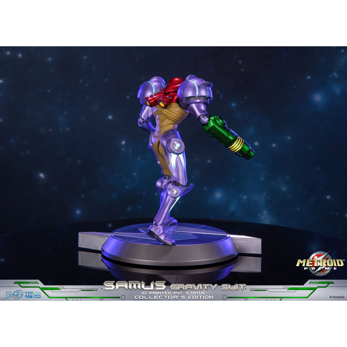First 4 Figures - Metroid - SAMUS GRAVITY SUIT Collector's Edition PVC Statue