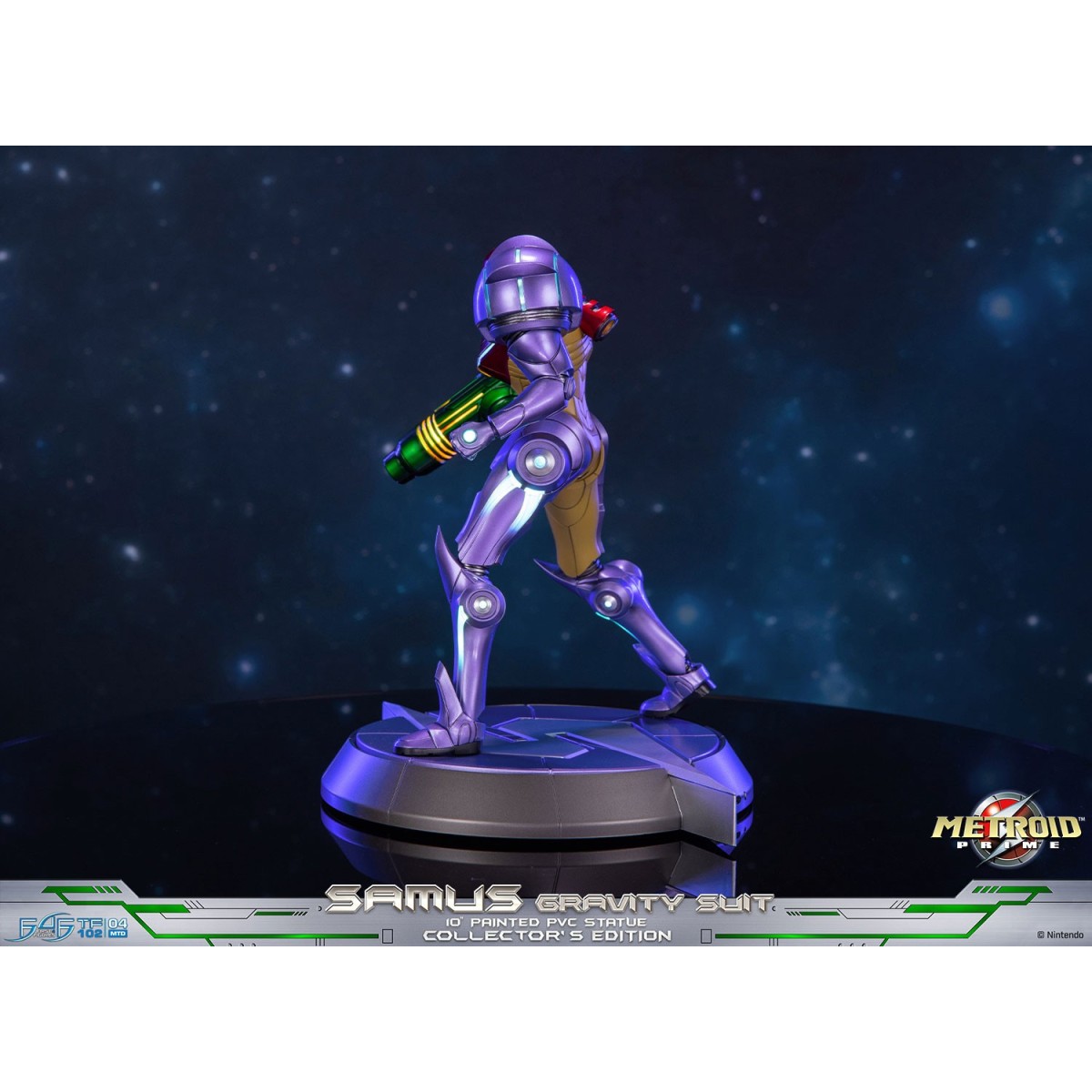 First 4 Figures - Metroid - SAMUS GRAVITY SUIT Collector's Edition PVC Statue