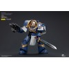 JoyToy - Space Marines - Ultramarines - Cataphractii Terminator Squad - Sergeant with Power Sword 1/18