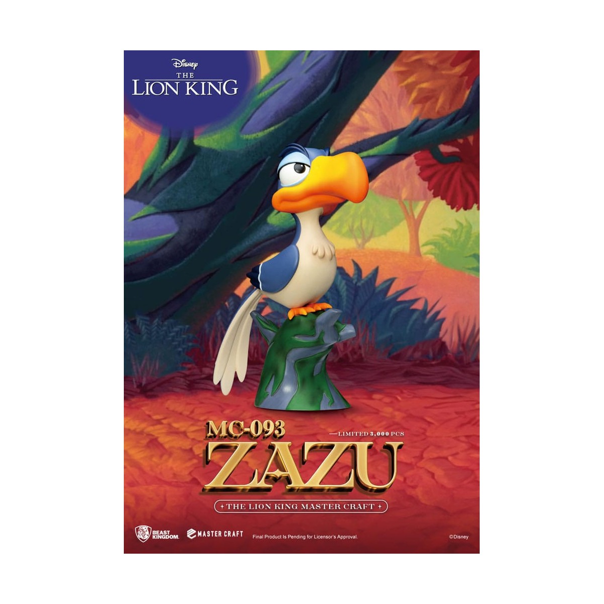 Disney - Beast Kingdom Master Craft Zazu - Der König der Löwen