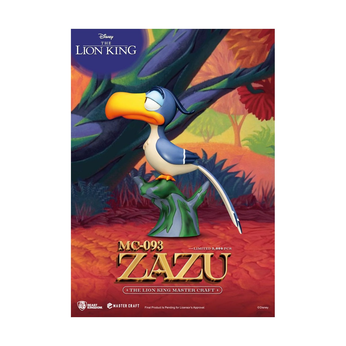 Disney - Beast Kingdom Master Craft Zazu - Der König der Löwen