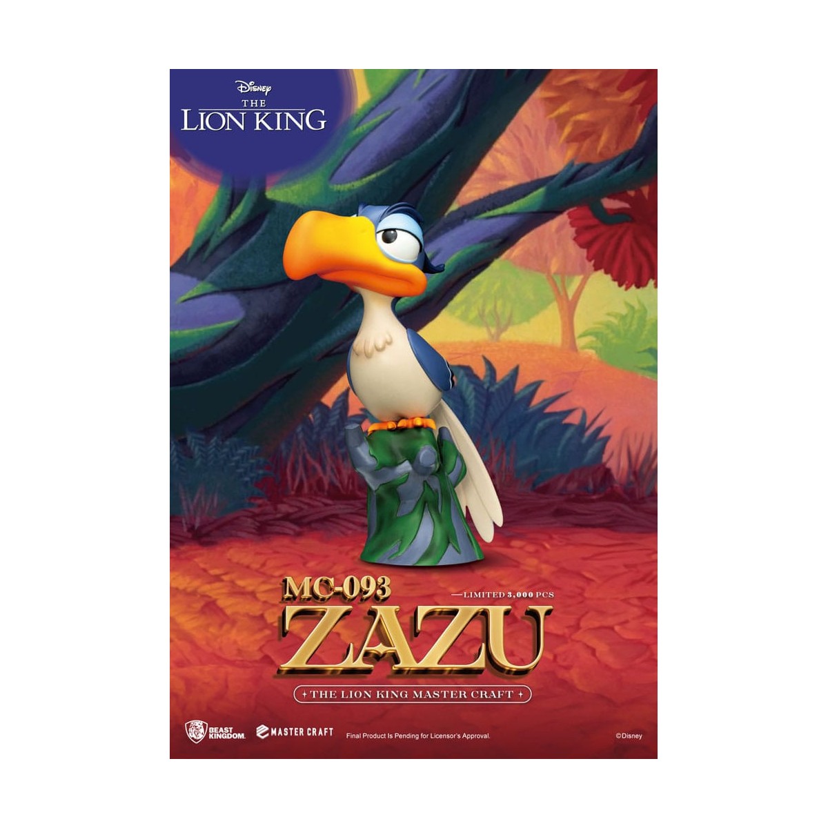 Disney - Beast Kingdom Master Craft Zazu - Der König der Löwen