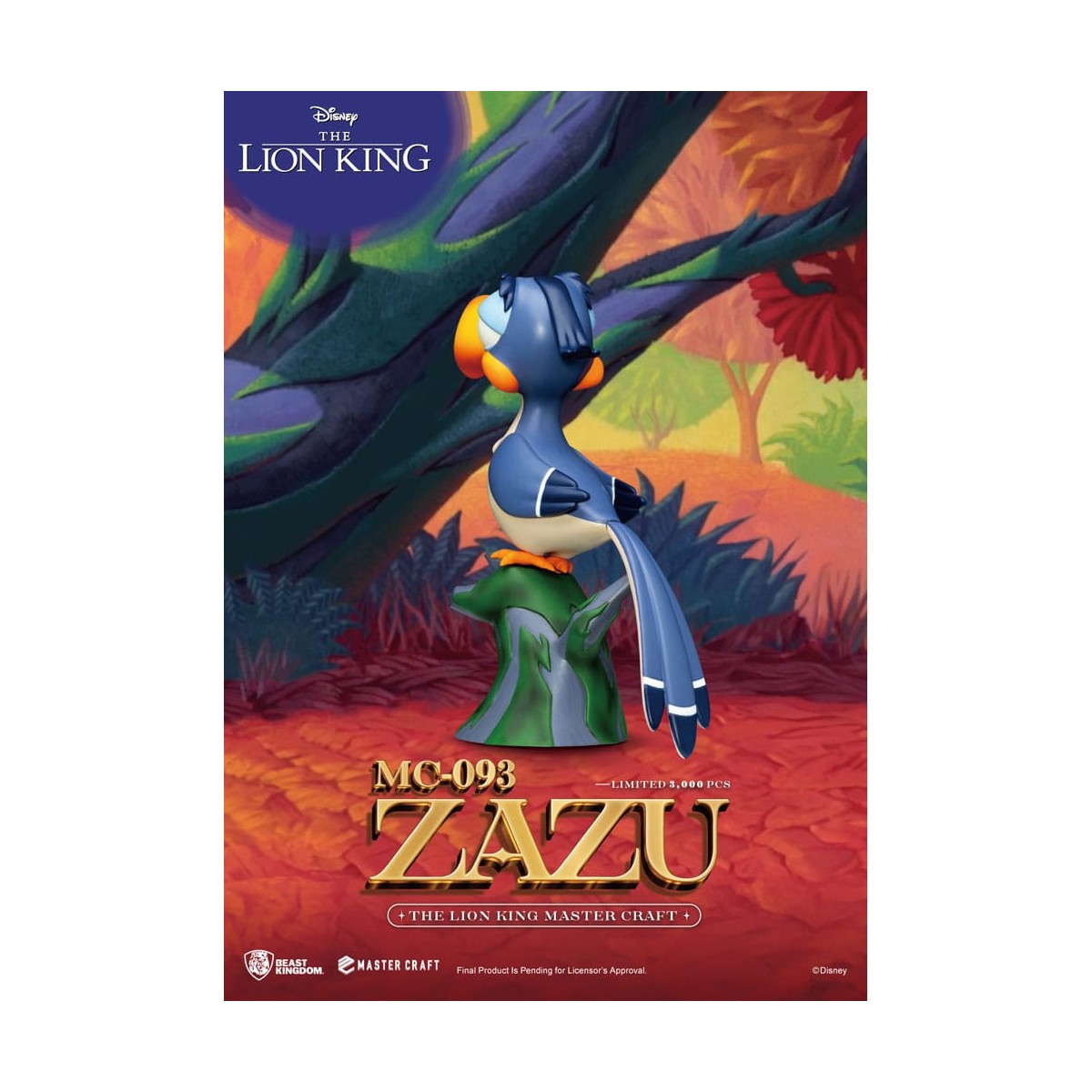 Disney - Beast Kingdom Master Craft Zazu - Der König der Löwen