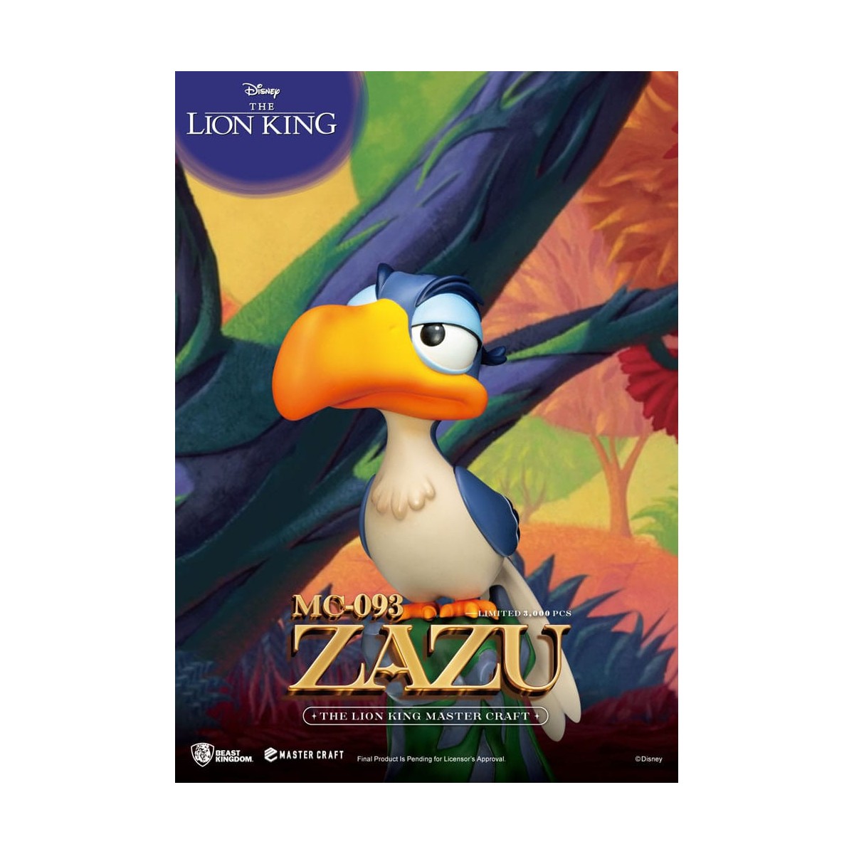 Disney - Beast Kingdom Master Craft Zazu - Der König der Löwen