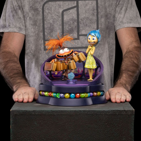 Iron Studios - Disney Pixar - Deluxe Art Scale Joy and Anxiety 1/10 - Vice-versa 2