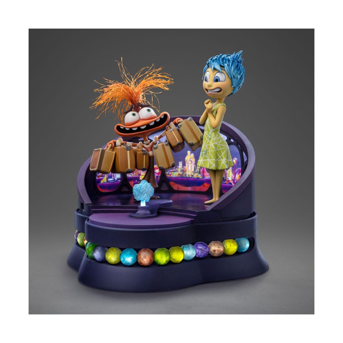 Iron Studios - Disney Pixar - Deluxe Art Scale Joy and Anxiety 1/10 - Vice-versa 2