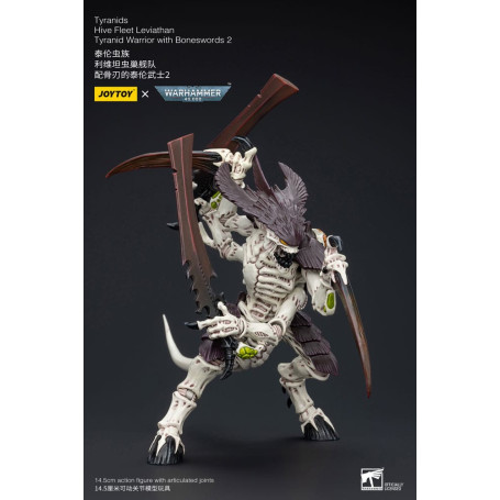 JoyToy Tyranids - Hive Fleet Leviathan Warrior with Boneswords 2 1/18 - Warhammer 40K