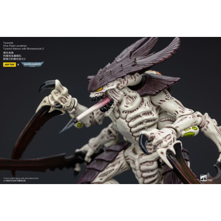 JoyToy Tyranids - Hive Fleet Leviathan Warrior with Boneswords 2 1/18 - Warhammer 40K