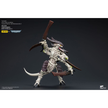 JoyToy Tyranids - Hive Fleet Leviathan Warrior with Boneswords 2 1/18 - Warhammer 40K