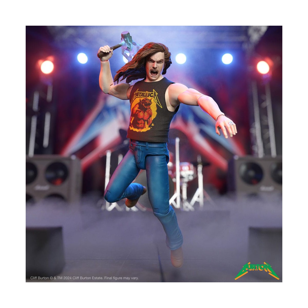 Super 7 - Metallica Wave 2 - Ultimates Cliff Burton "Superhero Poster"